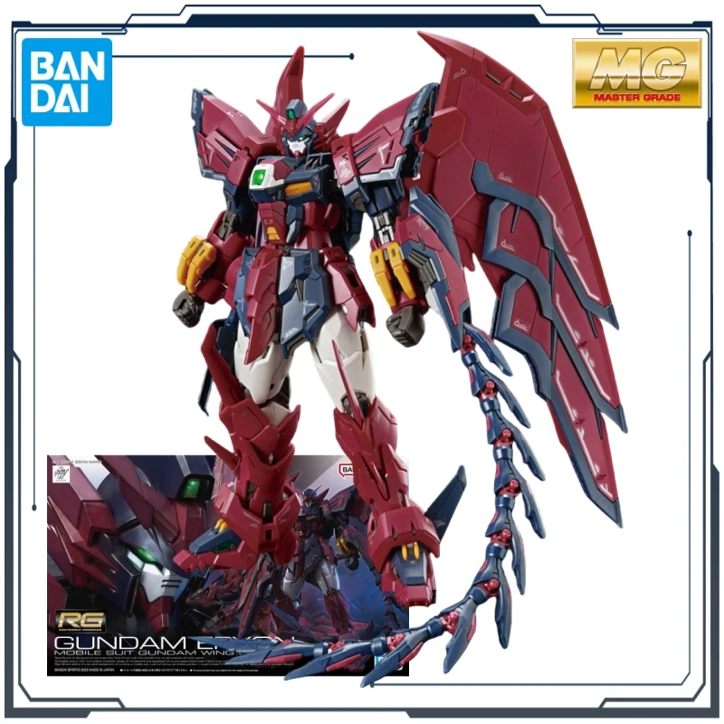 

BANDAI оригинальная серия RG 38 GUNDAM EPYON 1/144, аниме, фигурка в сборе, модель игрушки, коллекционные украшения, подарки для мальчиков