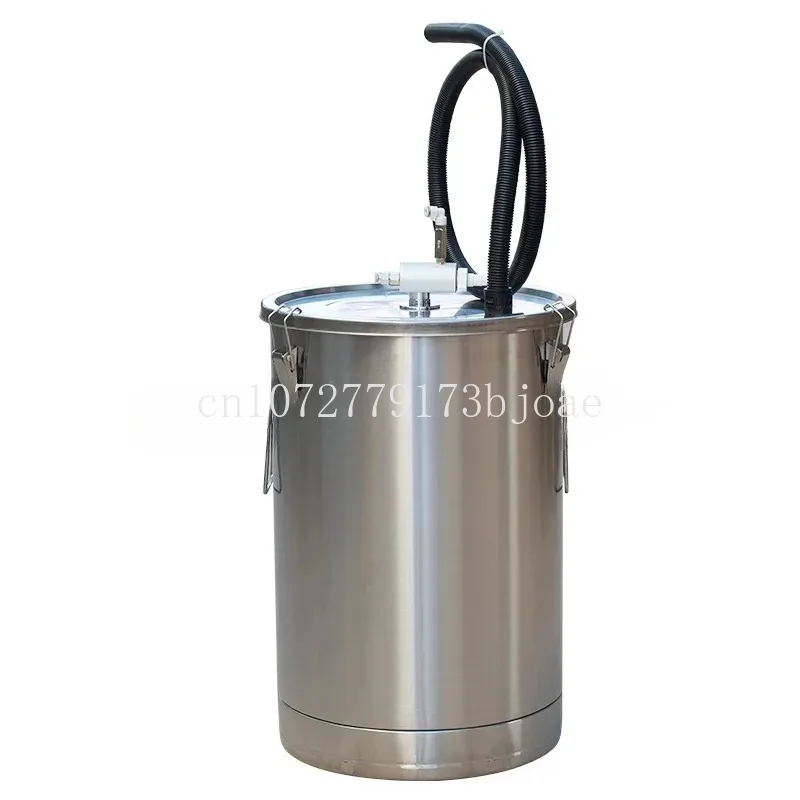 

Fluidized Bed Electrostatic Spraying and 304 Electrostatic Powder Coating Hopper Experiment Paint Powder Barrel with Injector