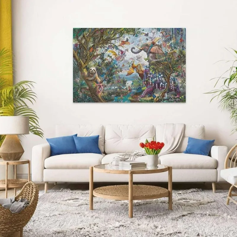 열대 드래곤 신화 1000/500/300/120 조각 퍼즐 성인 게임을위한 홈 장식 가족 재미 퍼즐 교육 장난감