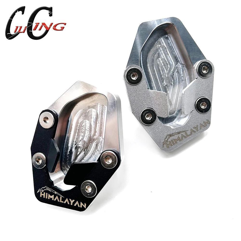 For Himlayan 450 HIMALAYAN 450 2024 2025 Motorcycle Accessories Enlarge Kickstand Extension Plate Pad Pedals