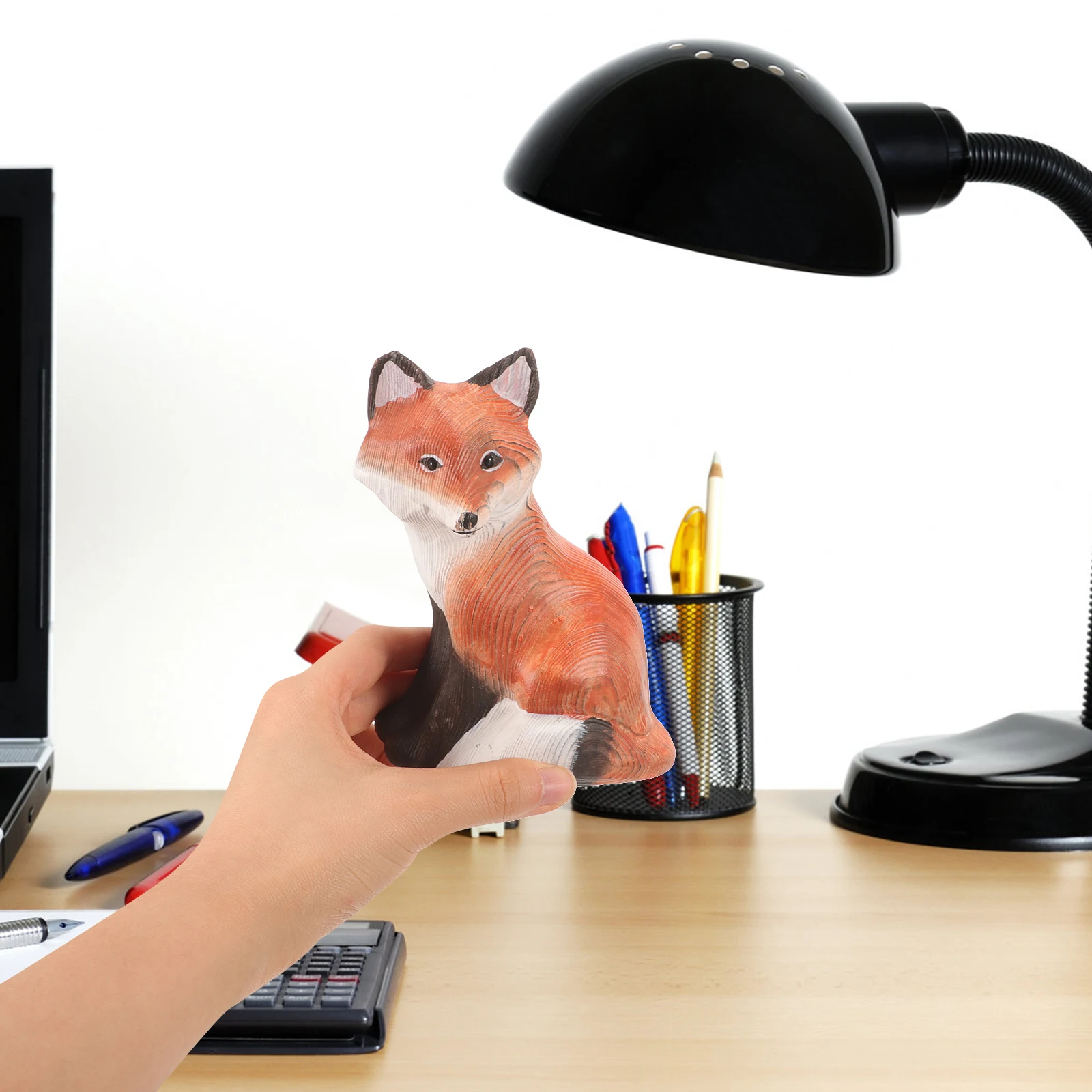 

Fox Statue Small Animal Desktop Decor For Home Fox Decor Tabletop Mantelpiece Nordic Style Craft Ornament