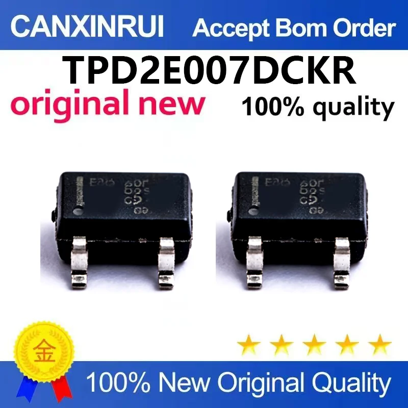 （5pcs-100pcs）Brand new original TPD2E007DCKR silk screen 45U electrostatic protector IC SOT-323-3