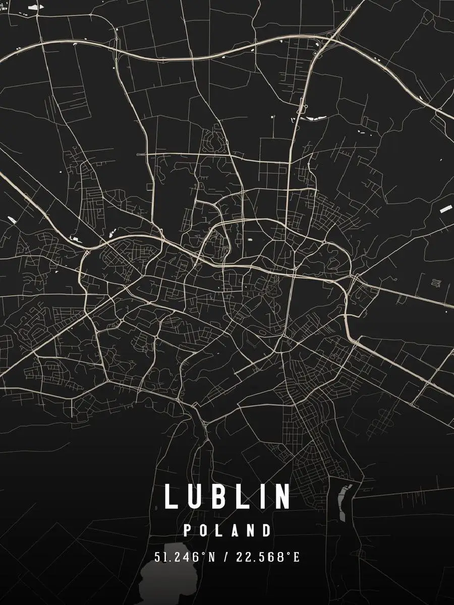 Lublin Poland Poster Print  Mancave Wall Art Home Decor Interior Design Stylish Wall Decor for Living Room Bedroom Office or Man