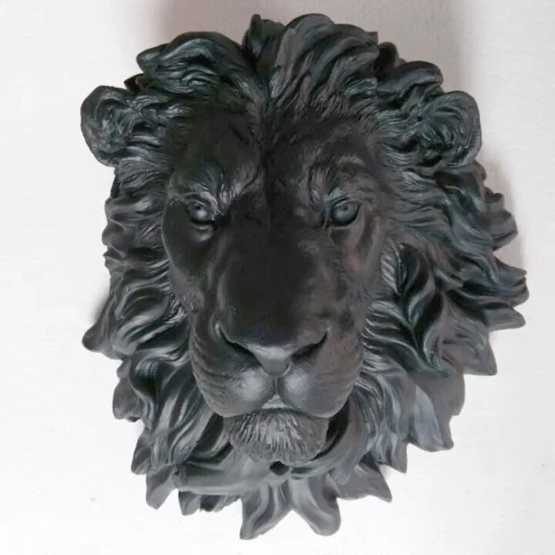 43*47cm lion head mold wall decoration wall decoration decoration entrance living room club bar exterior mold