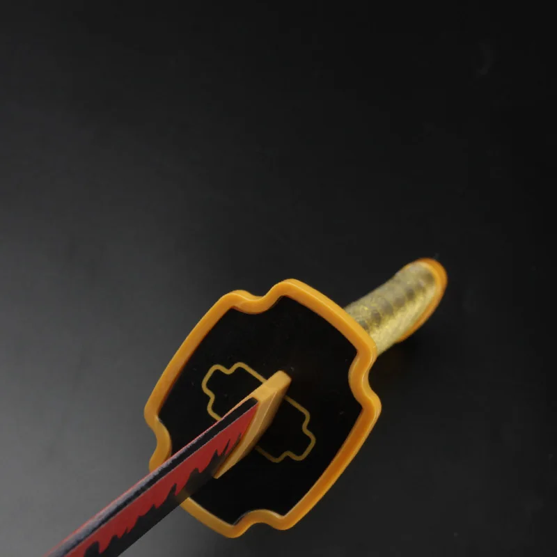 애니메이션 귀멸의 칼날 카타나 장식용 수집품 선물 코스프레 검 (벨트 & 스탠드 포함)