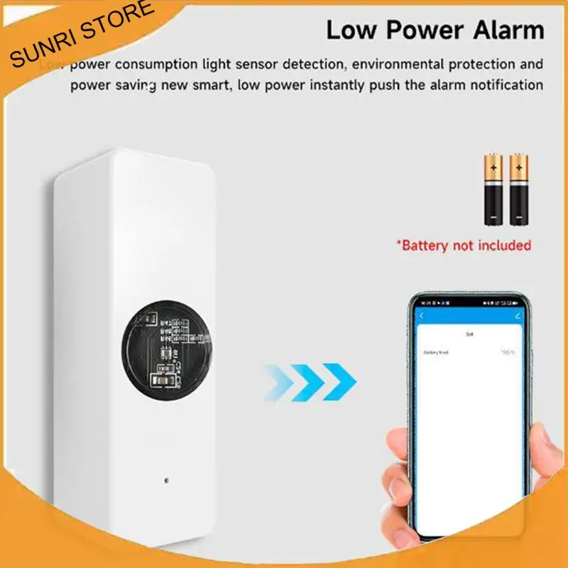 

SUNRI-Tuya Zigbee Датчик освещенности Датчик яркости Обнаружение яркости в реальном времени Умный дом Автоматизация Управление через приложение