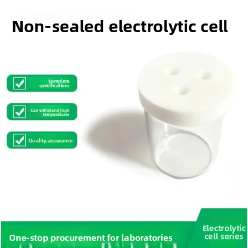 High Borosilicate C002 Type Ordinary Three Neck Electrolytic Cell Three Electrode System Electrolytic Cell For Laboratory