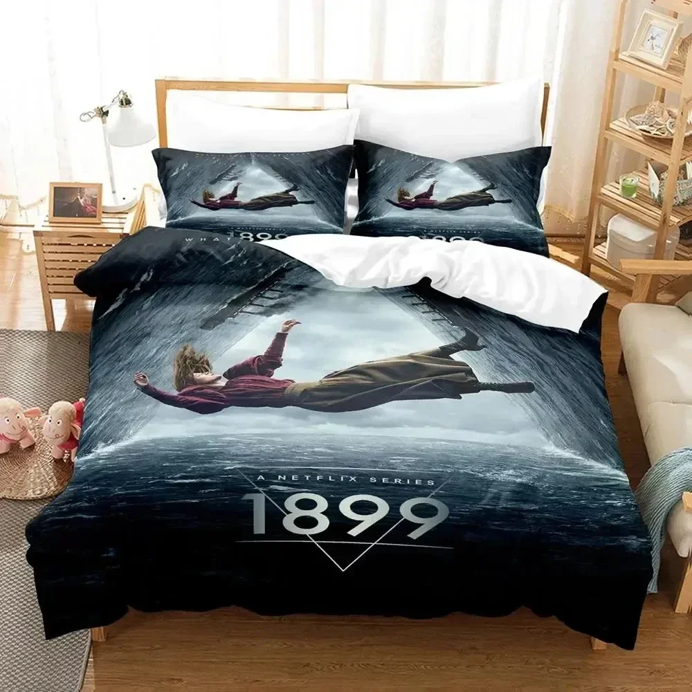 

3D Print TV Play 1899 Bedding Set Duvet Cover Bed Set Quilt Cover Pillowcase Comforter king Queen Size Boys Adult Bedding Set