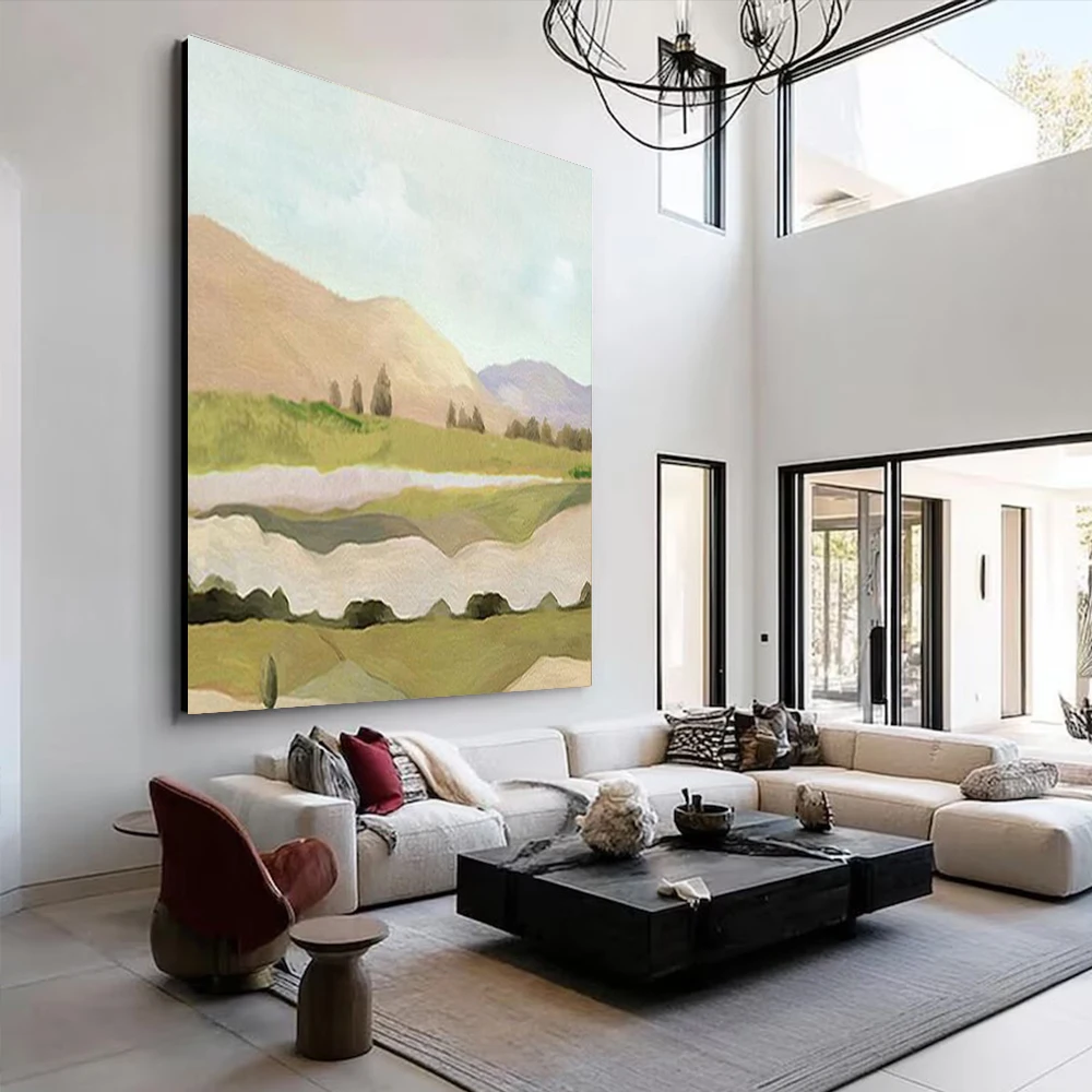 

Hand Painted White Flowers Oil Painting Thick Textured Modern Canvas Painting Salon Wall Art For Living Room Home Decor Mural