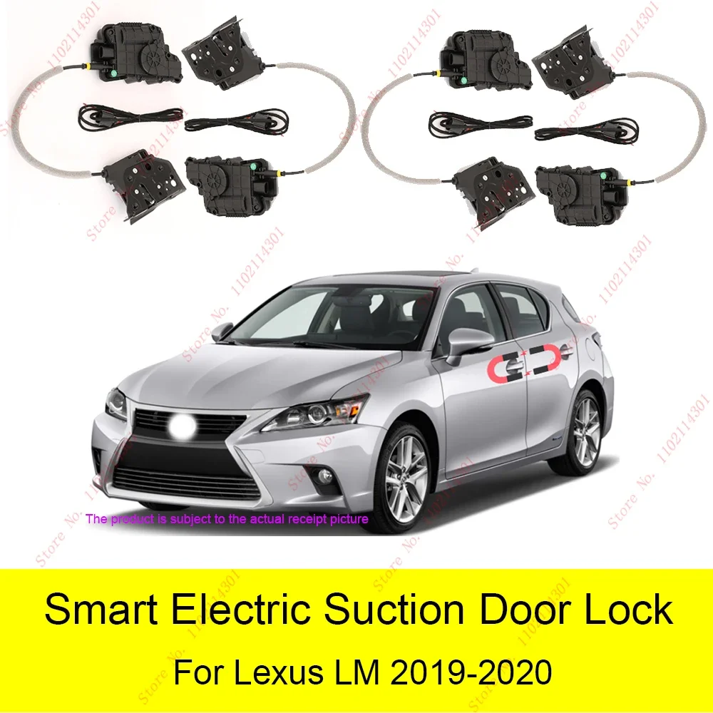Smart Auto Electric Suction Door Lock for Lexus LM 2019-2020 Automatic Soft Close Super Silence Car Vehicle Door