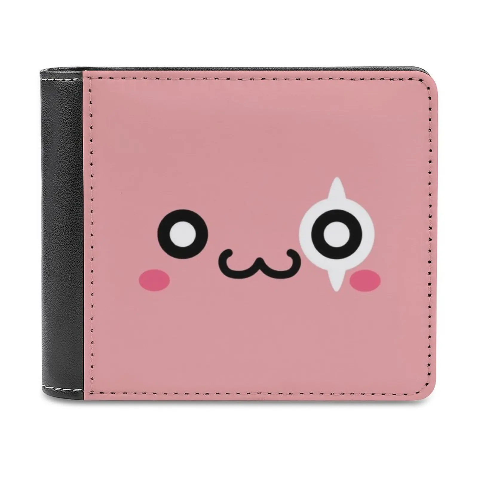 

Buddy New Men Wallets Pu Leather Men Purse High Quality Male Wallet Maplestory Pink Bean Maple Cute Maplestory 2 Personalized