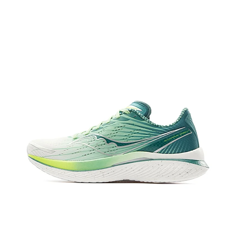 

Saucony Endorphin Speed 3 Breathable And Resilient Low top Training Running Shoes Unisex White Green S20756-210