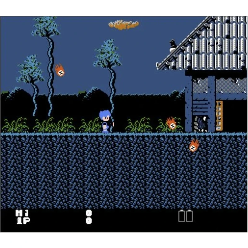Ghost Manor ( FDS Emulated ) 60 Pins / 72Pins English / Japanese Game Cartridge for FC / NES Console 8 Bit Video Game Card view 4