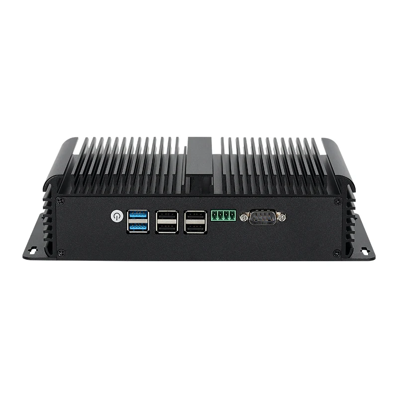 Imagem -03 - Helorpc-mini pc Industrial com Intern 10016gb Ddr4 Suporta Win10 11 Linux Wifi Bluetooth Verdog Computador Fanless 4lan2com Ddr4