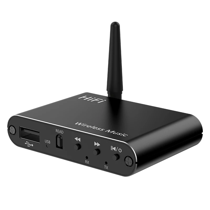 VAORLO 2 IN 1 Bluetooth 5.4 Audio Transmitter Receiver 3.5MM AUX RCA USB U-Disk HIFI Stereo Music Wireless Adapter DSP Decoding