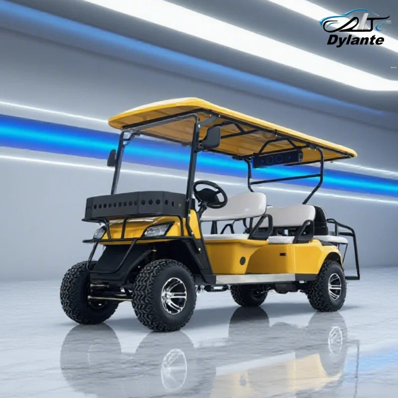 Off Road Club Street Legal 48V 72V Electric Golf Cart 6 Passenger Gas Golf Cart 4 Passenger Golf Cart