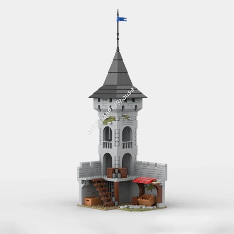 2218 elementów Średniowieczna Fortel Model Moc Klocki Konstrukcyjne Zamek Czarnego Sokola Modułowe Zestawy DIY Klocki do Składania Zabawki Prezenty Świąteczne
