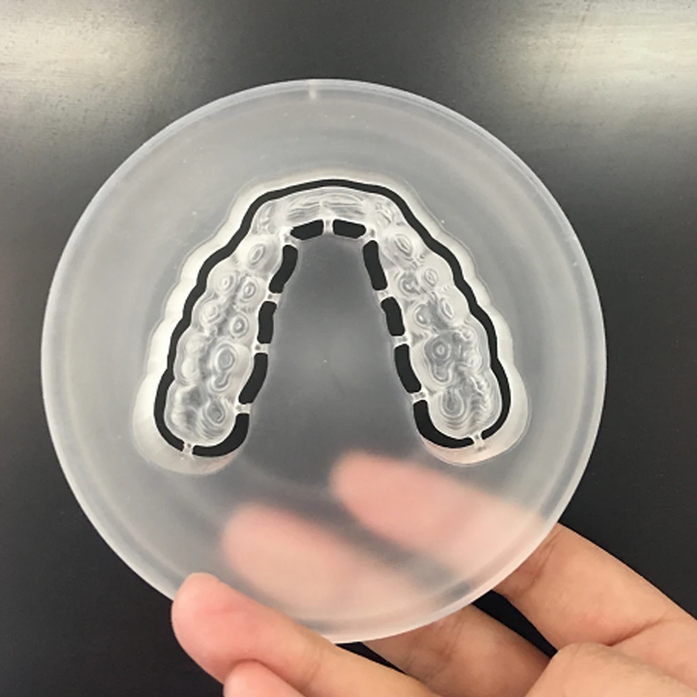 

Lodden Impak PMMA Clear Splint Dental Lab Material Open System 98mm 12-25mm Thickness Dental Pmma Disk Block