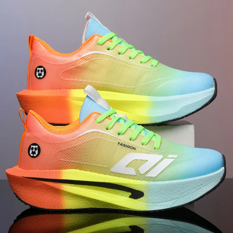 Men's Sneaker Air Cushion Runner Trainers Marathon Sports Running Shoes Women Outdoor Athletic Speciality Sneaker Tennis Shoes