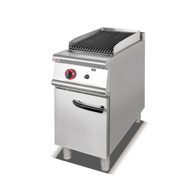

Top Selling Gas Lava Rock Grill Commercial Kitchen Equipment Fre Standing Gas Bbq Grill Griddle for Restaurant