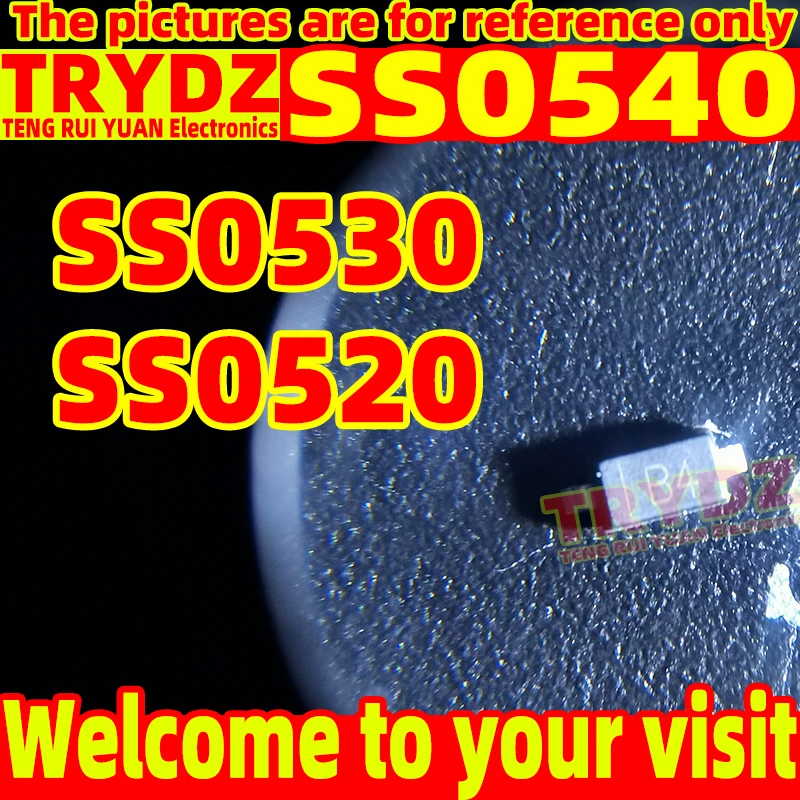 500-50pcs New SS0540 SS0530 SS0520 SMA