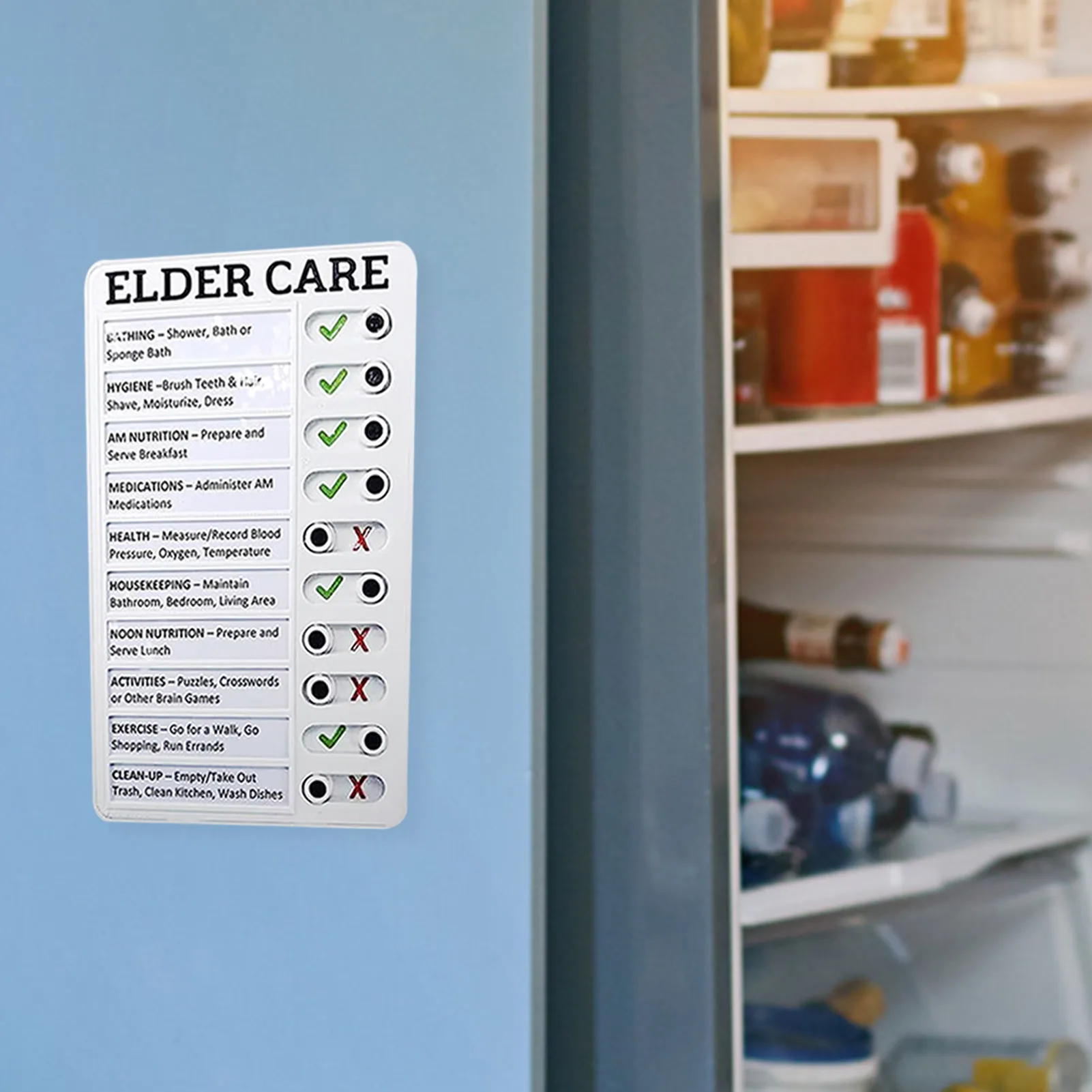 Chores Portable Memo Board Daily Schedule For Kids Chore Chart Memo Checklist Board Detachable Reusable RV Checklist Chore Chart