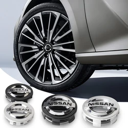 4Pcs 54/60mm Car Wheel Hub Center Cap Rim Cover Sticker Car Accessories For Nissan Nismo X-Trail Almera Qashqai Note Tiida J32