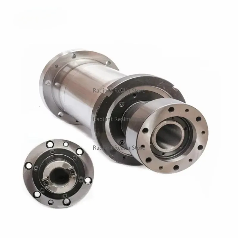 عالية الدقة 120 مللي متر 6000 دورة في الدقيقة A2-4 التحكم العددي مخرطة حزام محرك آلة أداة المغزل #6