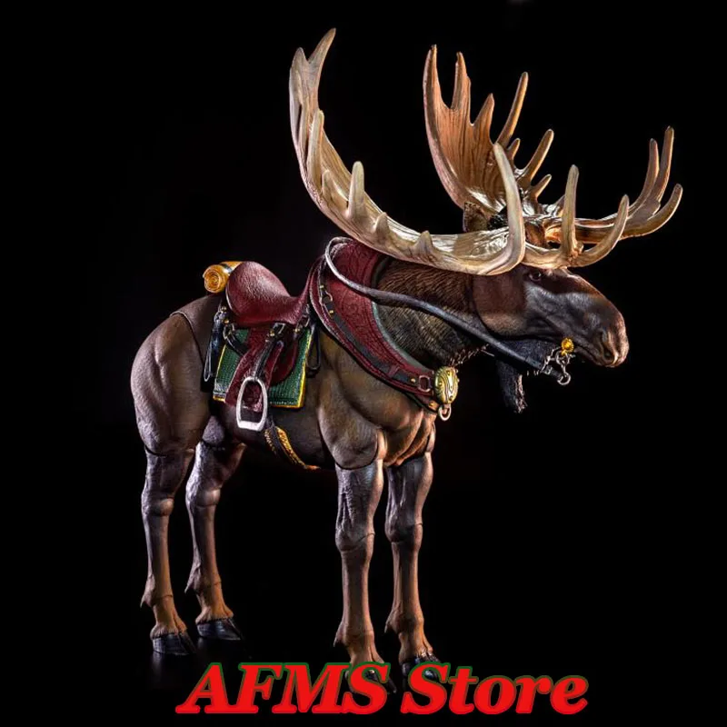 

1/12 Scale Deer Ilya Blood Demon Druid Mount Elk Moose War Knight Hero Mount For 6Inch Action Figure Body Christmas Gifts