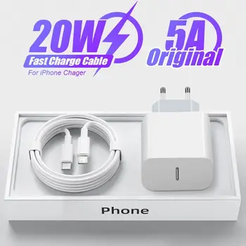 PD 20W快充USB-C充電器,適用於iPhone 15/14/13 Pro Max/Mini/X/XS,支援快速充電,Type-C接口,手機充電器電源轉接器 8 最佳銷售 蘋果充電器適配器 - №3