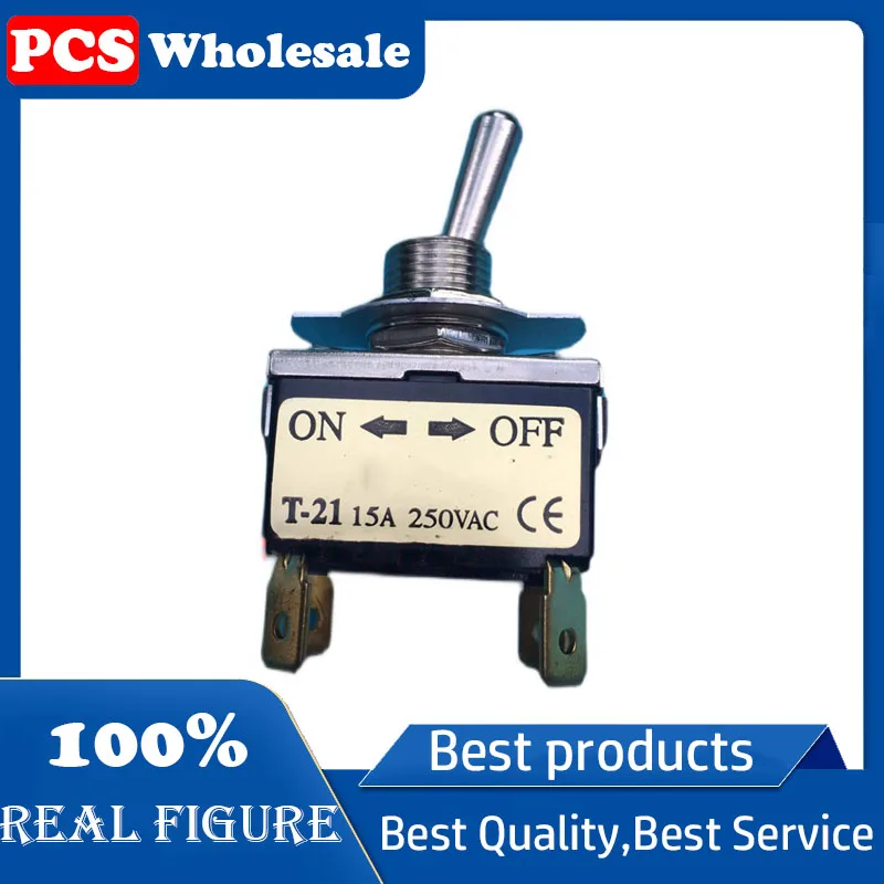 Taiwan Four feet two toggle switch 250V15A Insert the foot CE rocker switch T-21CS