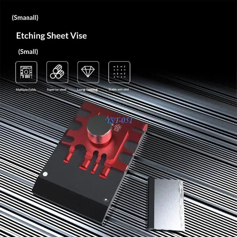 E15A Portable Etching Clamp Tool with Vise and Plate for Model Crafting Lightweight