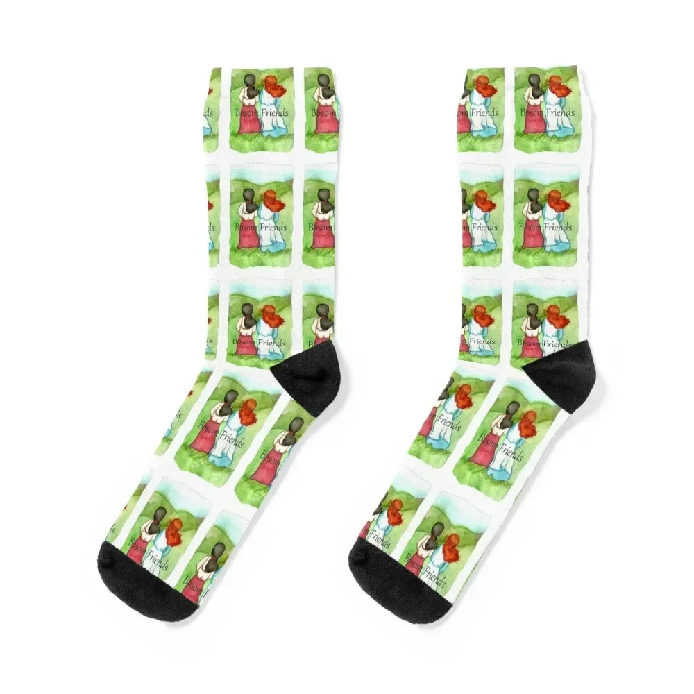 

Bosom Friends Anne of Green Gables Socks sheer snow christmass gift man Luxury Woman Socks Men's