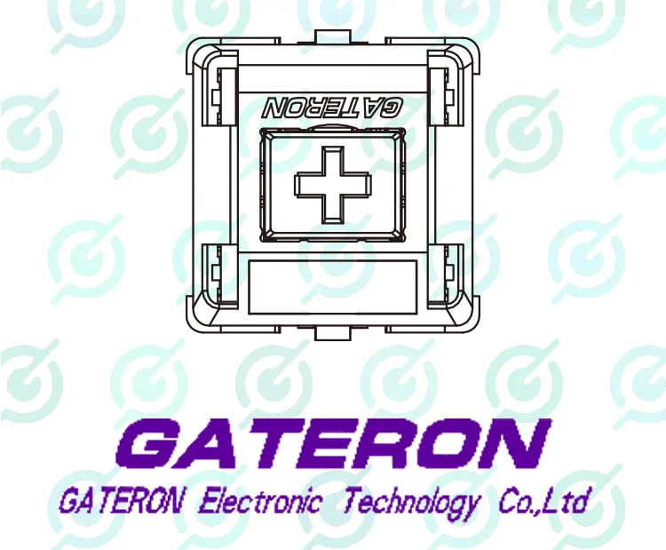 Imagem -04 - Gateron-interruptores Mecânicos do Teclado Gateron Gopolar Dragão Verde V1.5 Tátil Pinos Operacional 67g Inferior 63g