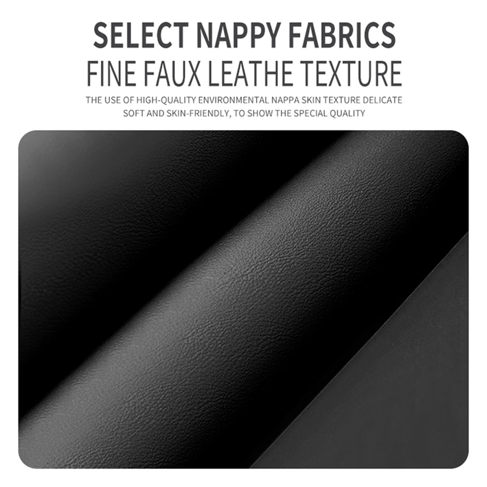 1pc Black Car Armrest Box Pad PU Leather Arm Rest Protection Cushion Cover For Alfa Romeo 159 Giulietta Mito 147 Stelvio Styling