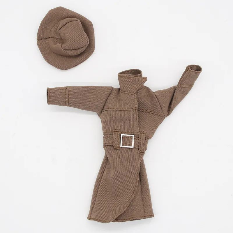 Military Green Dress Toy Doll Dress Up 6 Minutes Child Height 29cm Soldier Pack Adhesive Suitable for Casual Cowboy New