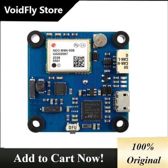 VoidFly Matek GNSS M9N G4 3100 High Performance GPS Module With Multi Functional Interface For Drones And Rovers