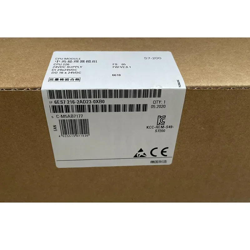 New For 6ES7 216-2AD23-0XB0 Module in Box 6ES7216-2AD23-0XB0