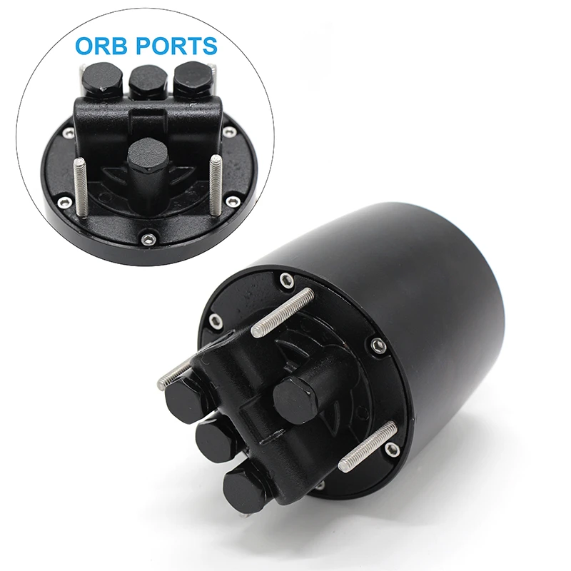 Outboard Hydraulic Steering Pump With ORB Hose Fitting For Fishing Boats Speedboat Yacht 27cc