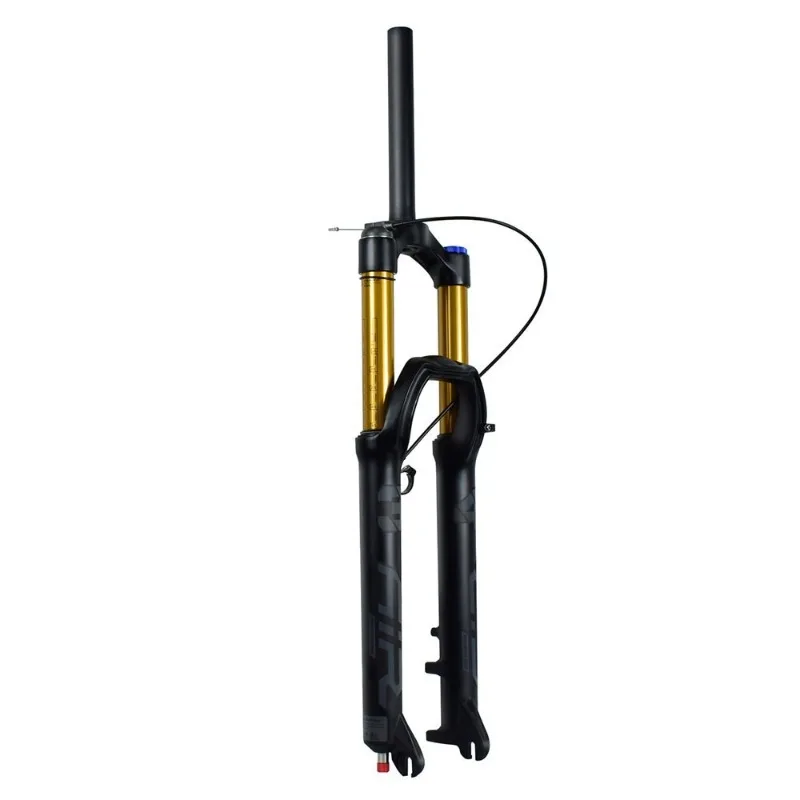 34 tube pneumatic fork 26 27.5 29 inch mountain bike front fork 140MM stroke damping