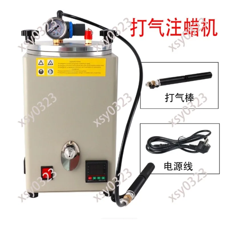 

Manual Wax Injector Square Air Press Wax Injection Machine Jewelry Casting Making Tool