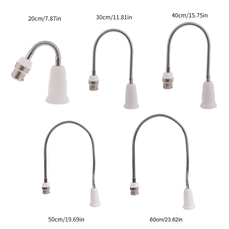 B22 para e27 suporte base luz estendida lâmpada soquete adaptador titular ajustável soquete extensor soquete da lâmpada