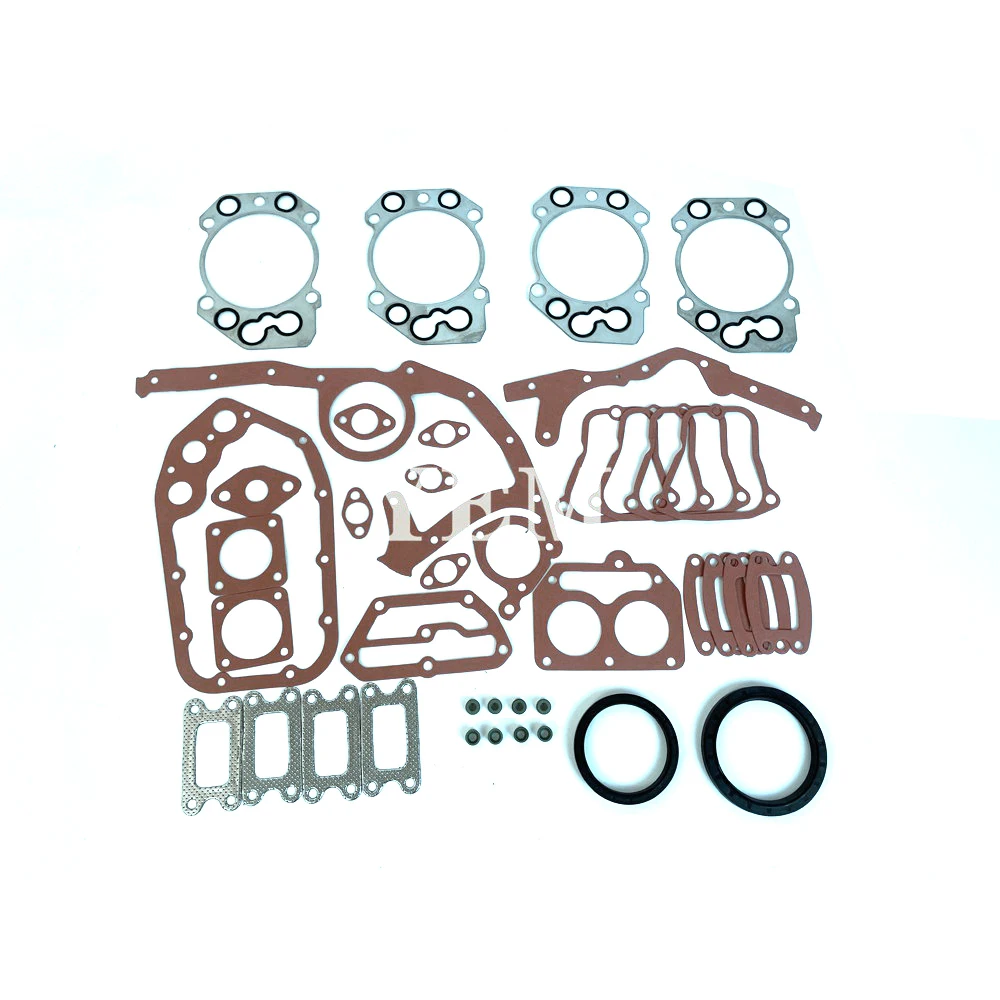 For Liebherr engine parts R934B Full Gasket Set With head gasket