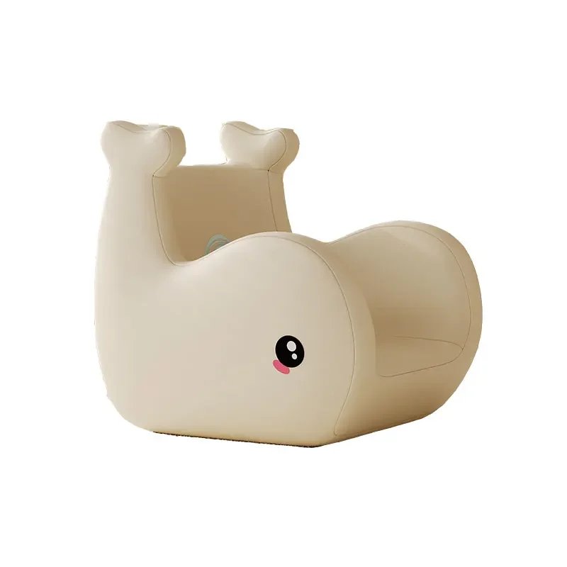 Children's sofa seat, male and female school sitting stool, household whale cartoon chair, cute baby small sofa