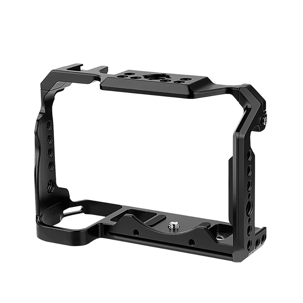 Kamerakäfig für Nikon Z6III / Z5II Z6II Z7II Z5 Z6 Z7 mit Kaltschuhhalterung 1/4 3/8 Zoll Locherweiterungsrahmen aus Aluminiumlegierung – Detail 20
