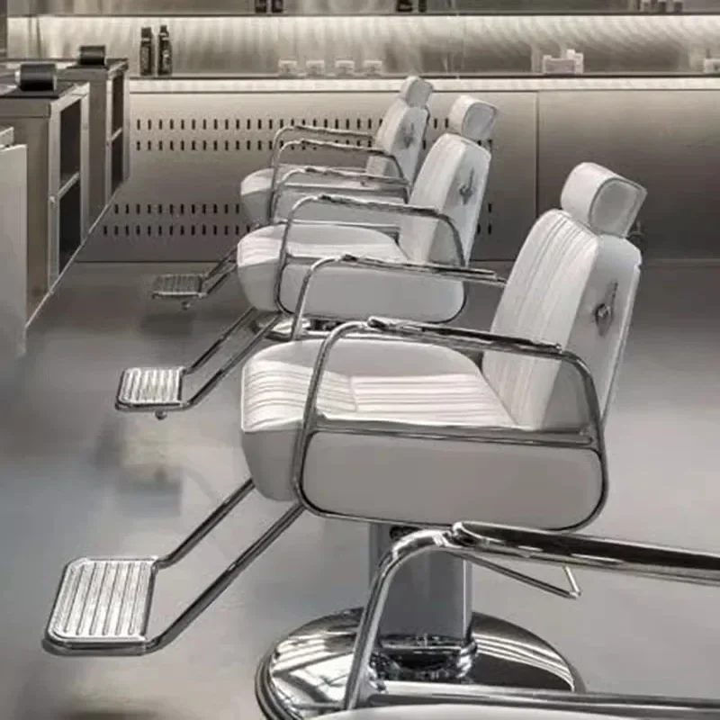 

Adjustable Beauty Swivel Luxury Makeup Chair Shampoo Braiding Hair Salon Cut Professional Barber Machines Barbershop Furniture