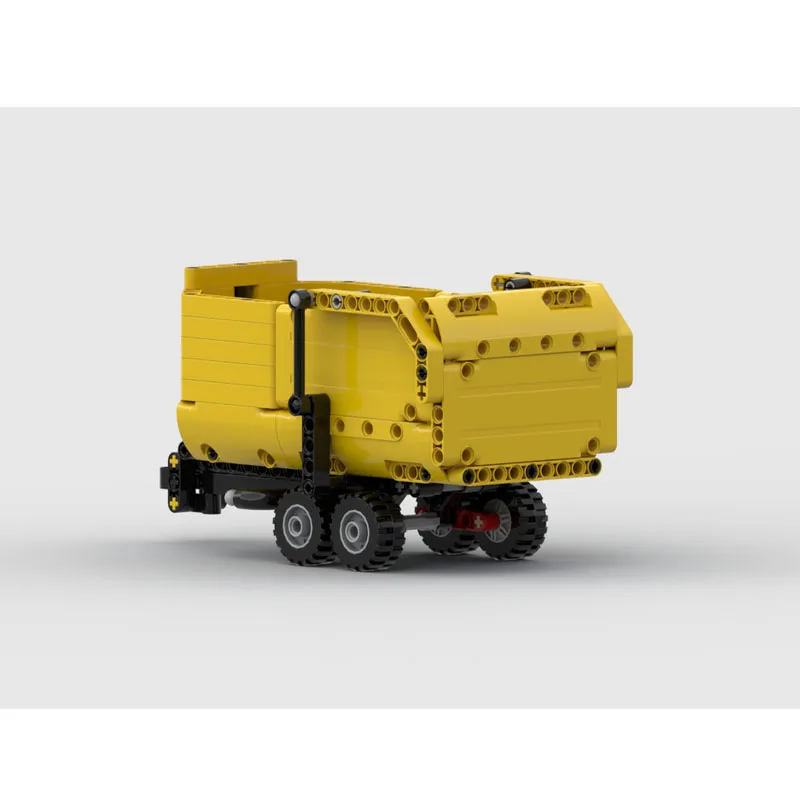 

MOC-129965 Classic New Mini Tractor Trailer Building Block Model 185 Parts Boys Children's Birthday Christmas Toy Gift