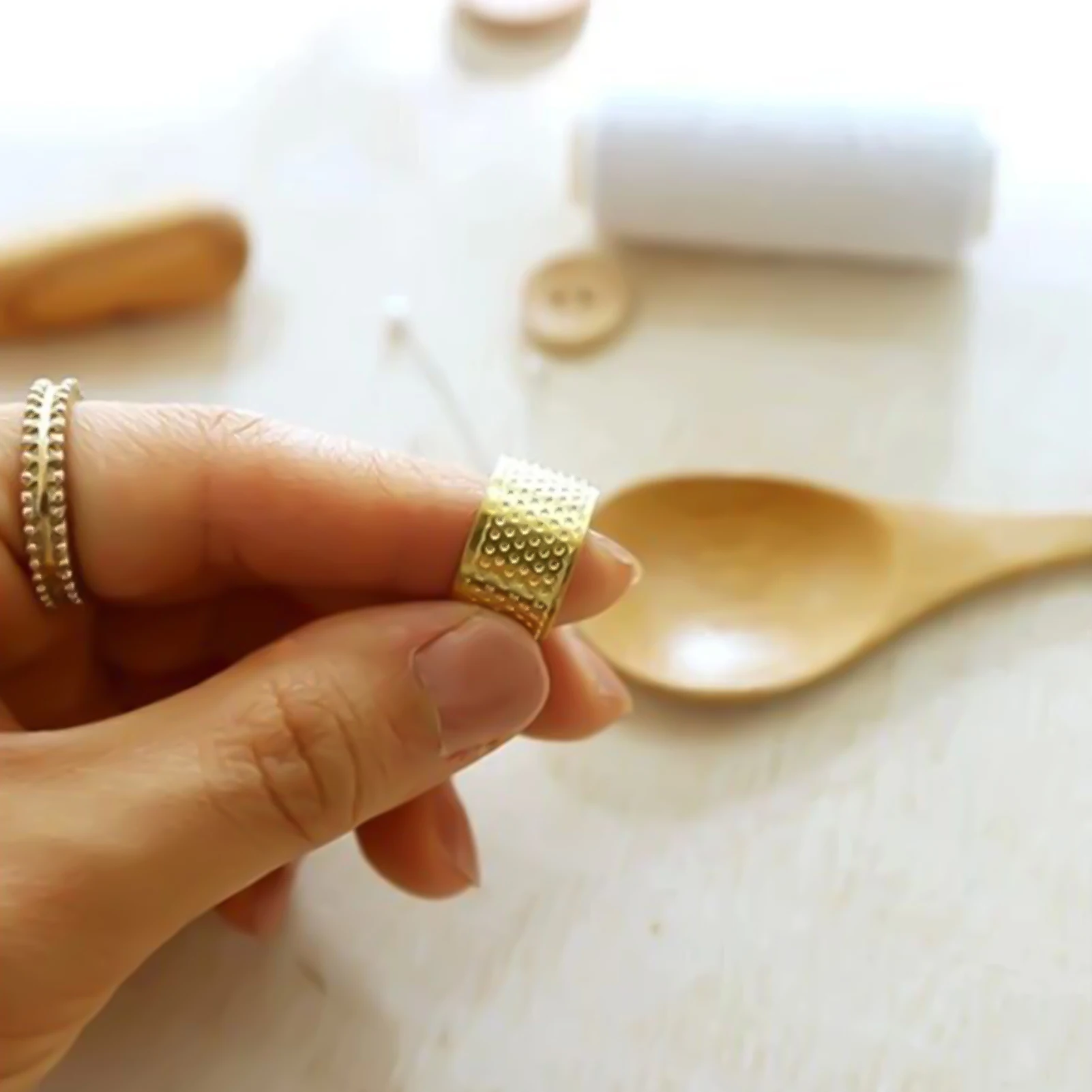 Solid Copper Sewing Thimble Fi - Sewing Thimble Metal review and price