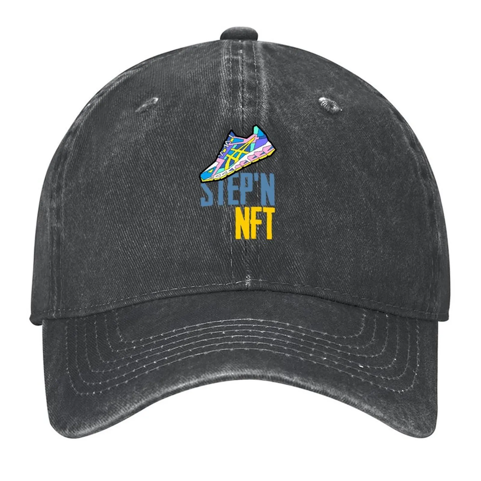 

Stepn Nft Trending Crypto Baseball Cap tactical cap Streetwear Hat Beach Beach Trucker Hats For Men Women's