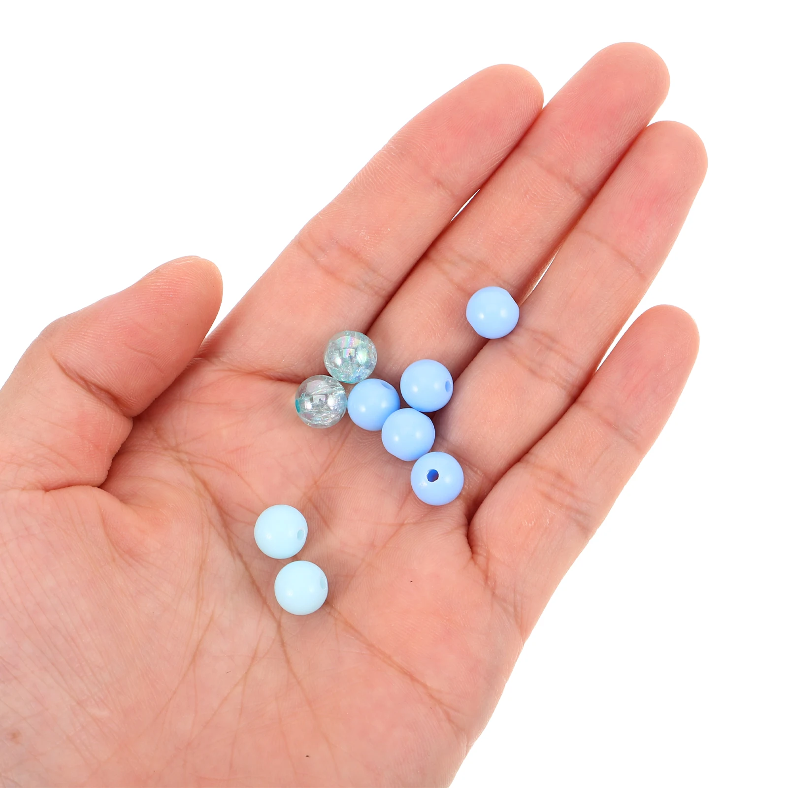 

Jewelry Beads DIY Bracelet Making Supplies for Phone Charms and Bracelets Assorted Spacer Round Beads Crafting Kit for Beginners